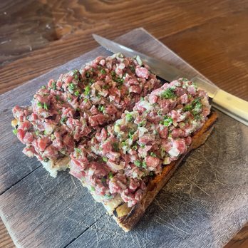 Gjelina - Beef tartare - New American Near Me - Venice, California Gjelina - Beef tartare - New American Near Me - Venice, California