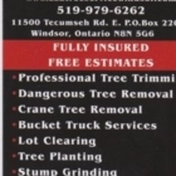 Exterior photo of AAA Tree Service - Windsor, Ontario Exterior photo of AAA Tree Service - Windsor, Ontario