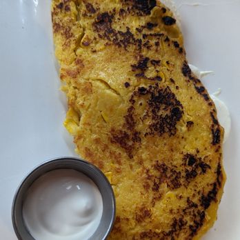 Arepas Cafe - Sweet corn pancakes - Venezuelan Near Me - Astoria, New York