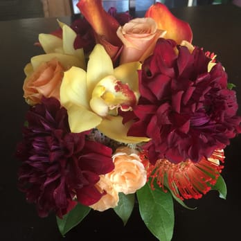 Saddleback Flower Shop - Fall themed flowers--with such an elegant arrangement!! - Florists Near Me - Tustin, California