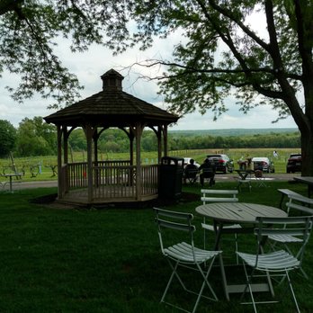 Old York Cellars - What a view for a picnic w/the perfect wine accompaniment.  And of course, the best of company. - Wine Tasting Room Near Me - Ringoes, New Jersey