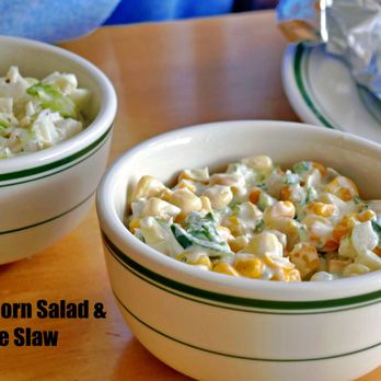 The Southerner - Sweet Corn Salad and Cabbage Slaw. - Southern Near Me - Saugatuck, Michigan