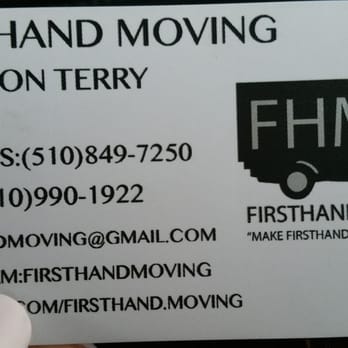 FirstHand Moving - Top notch service! - Movers Near Me - Oakland, California