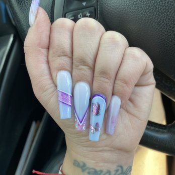 Highland Nail Bar - Last year's spring set - Nail Salons Near Me - Dallas, Texas Highland Nail Bar - Last year's spring set - Nail Salons Near Me - Dallas, Texas