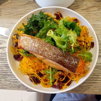 Daylesford Organic - Salmon and squash salad - British Near Me - London, XGL Daylesford Organic - Salmon and squash salad - British Near Me - London, XGL