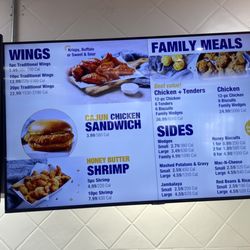 Krispy Krunchy Chicken - Menu