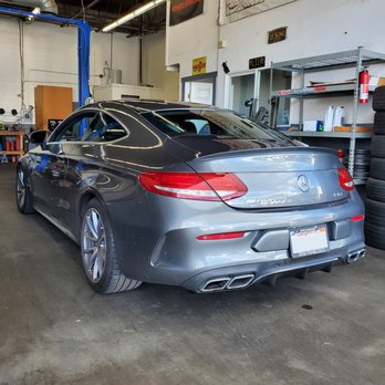PowerHouse Designz Automotive - Mercedes Benz C63 AMG lowering plus Dinan control arms - Auto Repair Near Me - Concord, California PowerHouse Designz Automotive - Mercedes Benz C63 AMG lowering plus Dinan control arms - Auto Repair Near Me - Concord, California