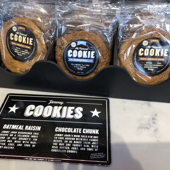 Jimmy John's - Cookie options - Sandwiches Near Me - Downey, California Jimmy John's - Cookie options - Sandwiches Near Me - Downey, California