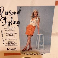 Inspired - Personal stylist at Inspired, New Ulm, MN   My amazing Stylist was Amanda!!