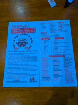 Menu photo 2 Mr Tokyo Japanese Restaurant Matthews, NC Menu photo 2 Mr Tokyo Japanese Restaurant Matthews, NC