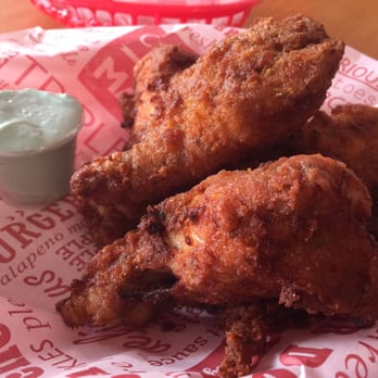 Big Daddy's Burger - Southern fried chicken wings (5 for $10) - Burgers Near Me - Newtown, NSW Big Daddy's Burger - Southern fried chicken wings (5 for $10) - Burgers Near Me - Newtown, NSW