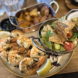 Manouche - Grilled Shrimp Platter
