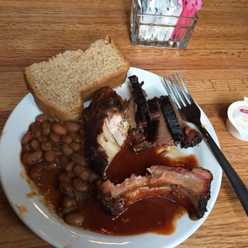 The County Line - BBQ from a private event buffet line. Brisket was the best part. Bread wasted space that should have been devoted to more meat! - Barbeque Near Me - San Antonio, Texas The County Line - BBQ from a private event buffet line. Brisket was the best part. Bread wasted space that should have been devoted to more meat! - Barbeque Near Me - San Antonio, Texas