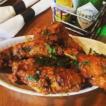 Adda Sports Pub & Eatery - Achari wings - Sports Bars Near Me - Suwanee, Georgia