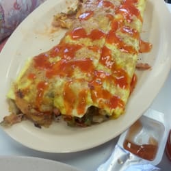 Tracks End Restaurant - Railroader Omelet