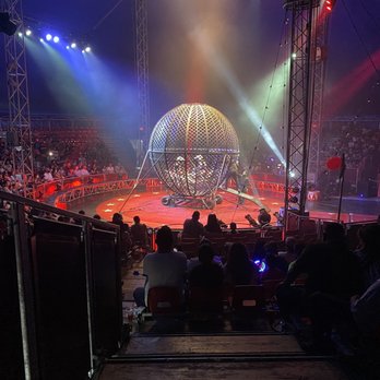 Circus Vargas - Two motorcyclists 4/24/22 - Performing Arts Near Me - Escondido, California
