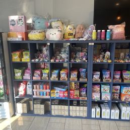 Trinkets and snacks for sale
