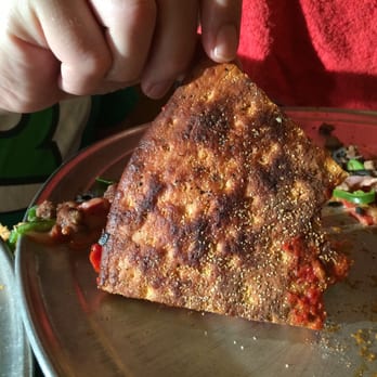 Shakespeare's Pizza - Burnt crust is awful! - Pizza Near Me - Columbia, Missouri Shakespeare's Pizza - Burnt crust is awful! - Pizza Near Me - Columbia, Missouri