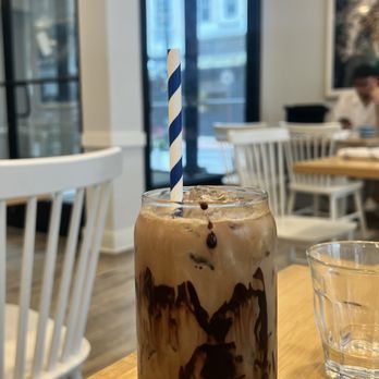 Bluestone Lane Walnut Street Café - Iced Mocha - Breakfast & Brunch Near Me - Philadelphia, Pennsylvania