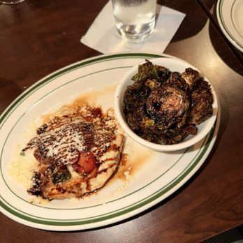 Pub W - Chicken Bruschetta + Brussles - Pubs Near Me - Norman, Oklahoma