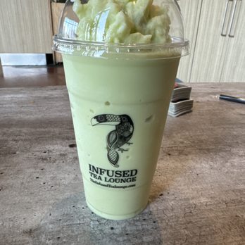 Infused Tea Lounge - Pistachio Crème smoothie with oatmilk - Coffee & Tea Near Me - Las Vegas, Nevada