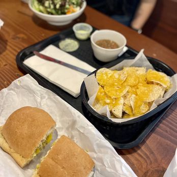 The Acoustic Cafe - Half hoagie, nachos and salad - Sandwiches Near Me - Menomonie, Wisconsin The Acoustic Cafe - Half hoagie, nachos and salad - Sandwiches Near Me - Menomonie, Wisconsin