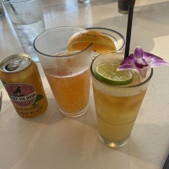 Zeke's Restaurant - Goat Island Blood Orange Wheat Ale and the Seahunter Mai Tai - Salad Near Me - Orange Beach, Alabama Zeke's Restaurant - Goat Island Blood Orange Wheat Ale and the Seahunter Mai Tai - Salad Near Me - Orange Beach, Alabama