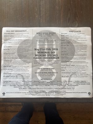 Menu photo 1 Bob's Well Bread Los Alamos, CA Menu photo 1 Bob's Well Bread Los Alamos, CA
