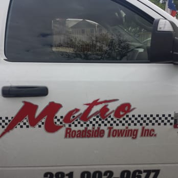 Metro Roadside Towing - Towing Near Me - Houston, Texas