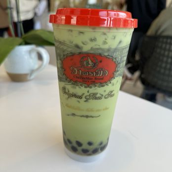 ChaTraMue Original Thai Tea - Green Thai tea - Bubble Tea Near Me - Los Angeles, California ChaTraMue Original Thai Tea - Green Thai tea - Bubble Tea Near Me - Los Angeles, California