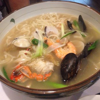 Mhat Korean Restaurant - Seafood noodle soup - Korean Near Me - La Palma, California