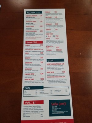 Menu photo 3 Speedy Gamboa Mexican Cuisine Conway, SC Menu photo 3 Speedy Gamboa Mexican Cuisine Conway, SC