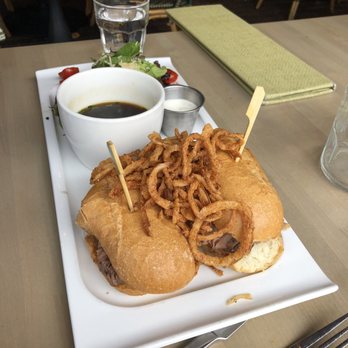 Great Maple - French Signature Prime Rib Dip* - New American Near Me - Newport Beach, California Great Maple - French Signature Prime Rib Dip* - New American Near Me - Newport Beach, California