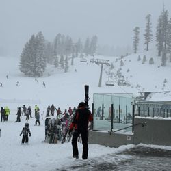Canyon Lodge - Lift in the background