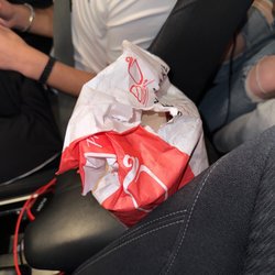 Steak ’n Shake - Bag was ripped and Soggy.
