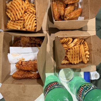 ATL Wing Spot - 2 combos to go - Chicken Wings Near Me - Richmond Hill, New York