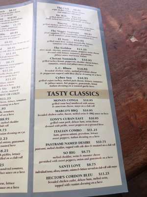 Menu photo 1 Tasty Deli New York, NY Menu photo 1 Tasty Deli New York, NY