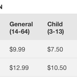 Galaxy Cinemas - Prices..