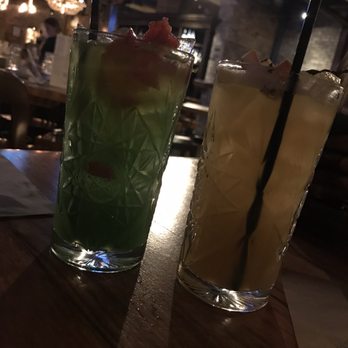 Scaddabush - Green Sangria & Toasted Coconut  Pina Colada - Italian Near Me - Mississauga, Ontario