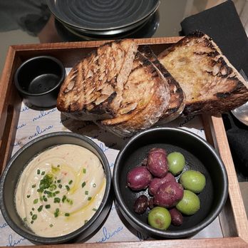 Melina - Fresh bread and spread - Greek Near Me - North Bethesda, Maryland