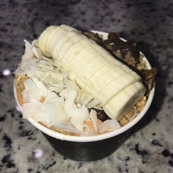 Clean Juice - Carrot cake bowl minus maple syrup & added coconut & banana on top! - Juice Bars & Smoothies Near Me - Alpharetta, Georgia Clean Juice - Carrot cake bowl minus maple syrup & added coconut & banana on top! - Juice Bars & Smoothies Near Me - Alpharetta, Georgia