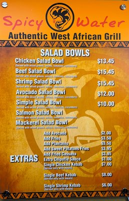Spicy Water African Grill by null