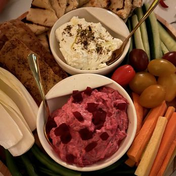 Reyna New York - Housemade Dip - Mediterranean Near Me - New York, New York Reyna New York - Housemade Dip - Mediterranean Near Me - New York, New York