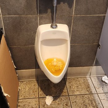 Jay's Grille & Bar - Vomit clogged urinal. - American Near Me - Denver, Colorado