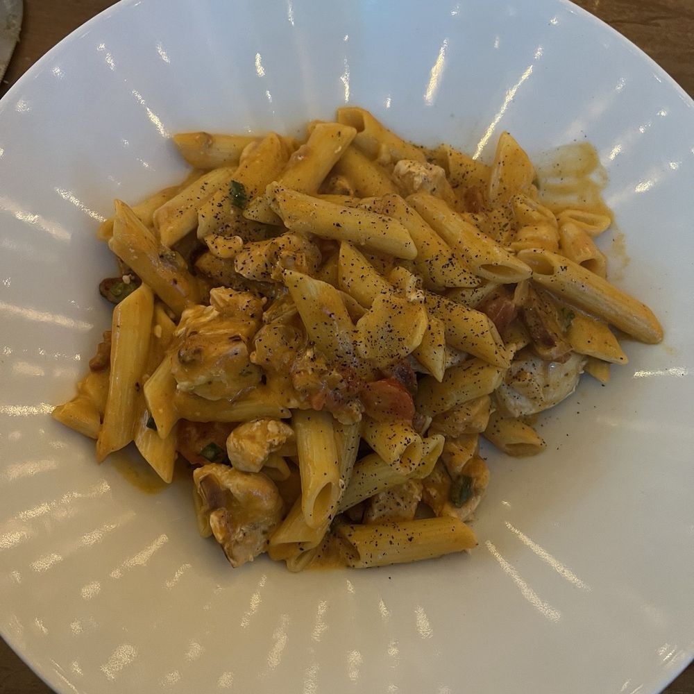 The Manhattan - Pasta w/ chicken and Spanish sausage...so good! - Cocktail Bars Near Me - Southington, Connecticut The Manhattan - Pasta w/ chicken and Spanish sausage...so good! - Cocktail Bars Near Me - Southington, Connecticut