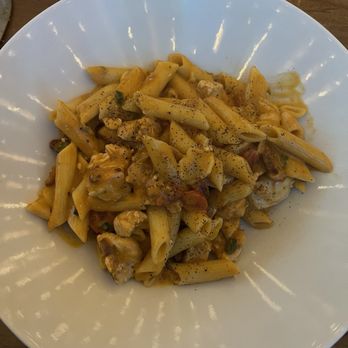 The Manhattan - Pasta w/ chicken and Spanish sausage...so good! - Cocktail Bars Near Me - Southington, Connecticut