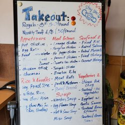 Oriental Buffet - Menu 6/2022