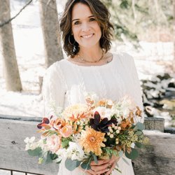 Foxglove Flowers & Gifts - Winter bridal bouquet