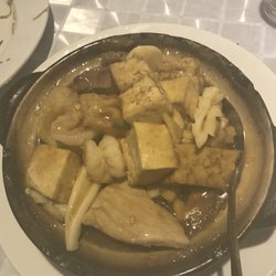 Yong Kee - Tofu met gemengde vis en vlees