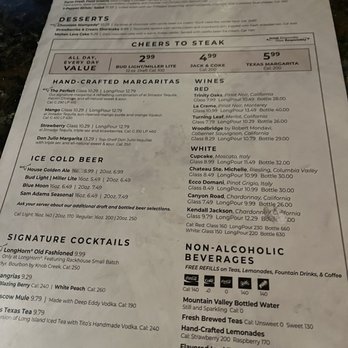 LongHorn Steakhouse - Menu - Steakhouses Near Me - Largo, Maryland LongHorn Steakhouse - Menu - Steakhouses Near Me - Largo, Maryland